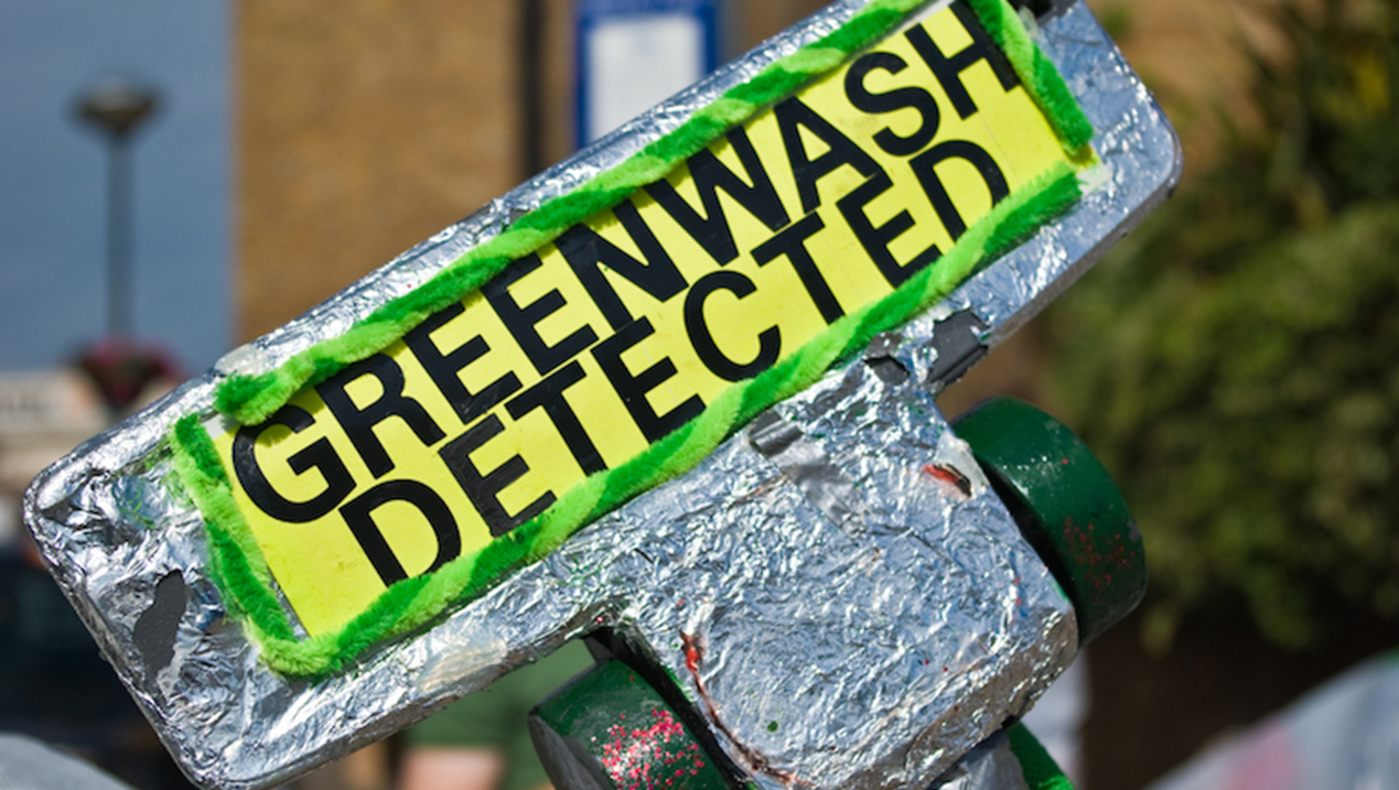 STOP GREENWASHING