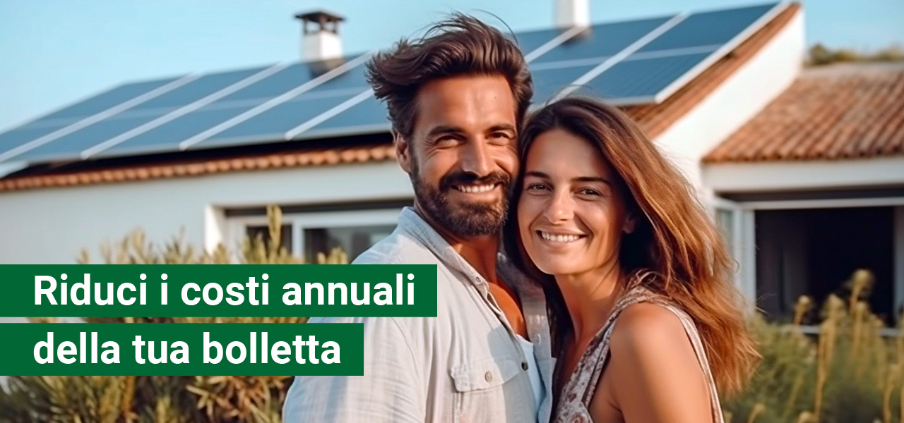 Riduci i costi con il fotovoltaico di equadro Roma Ciampino