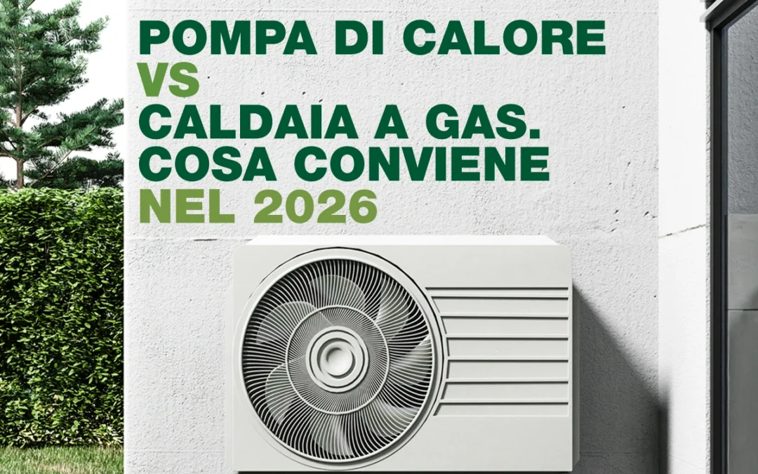 Confronto tra l'installazione di pompa di calore e caldaia