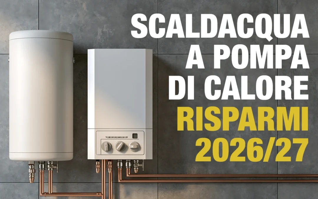 Equadro installa Scaldacqua a pompa di calore